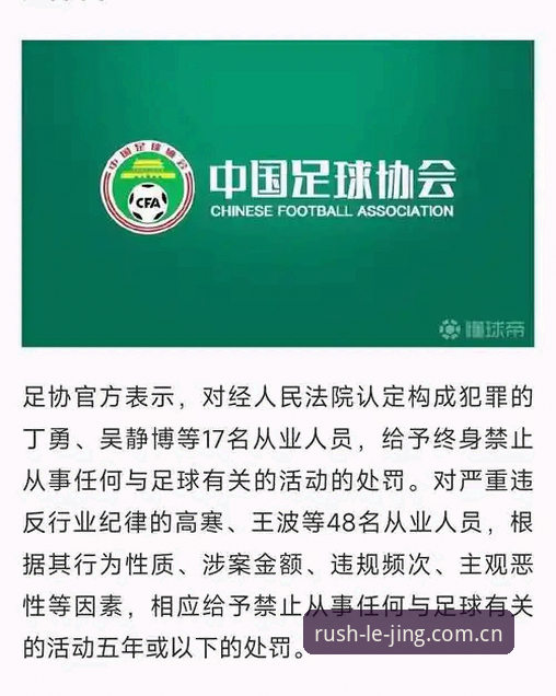 乐竞体育APP安装 从足协第三批禁足名单看足球行业乱象治理实用指南